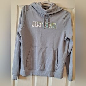 Womens nike just do it hoodie size L